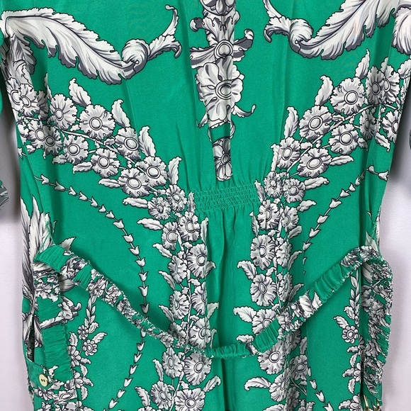 Yoanna Baraschi button front dress with roll tab sleeves - Picture 13 of 16